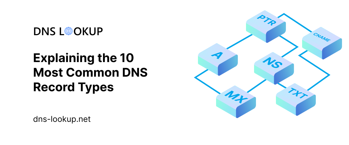 Explaining the 10 Most Common DNS Record Types