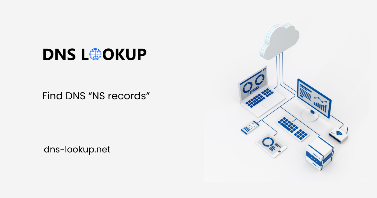 Dns ns nameserver lookup online check name server record